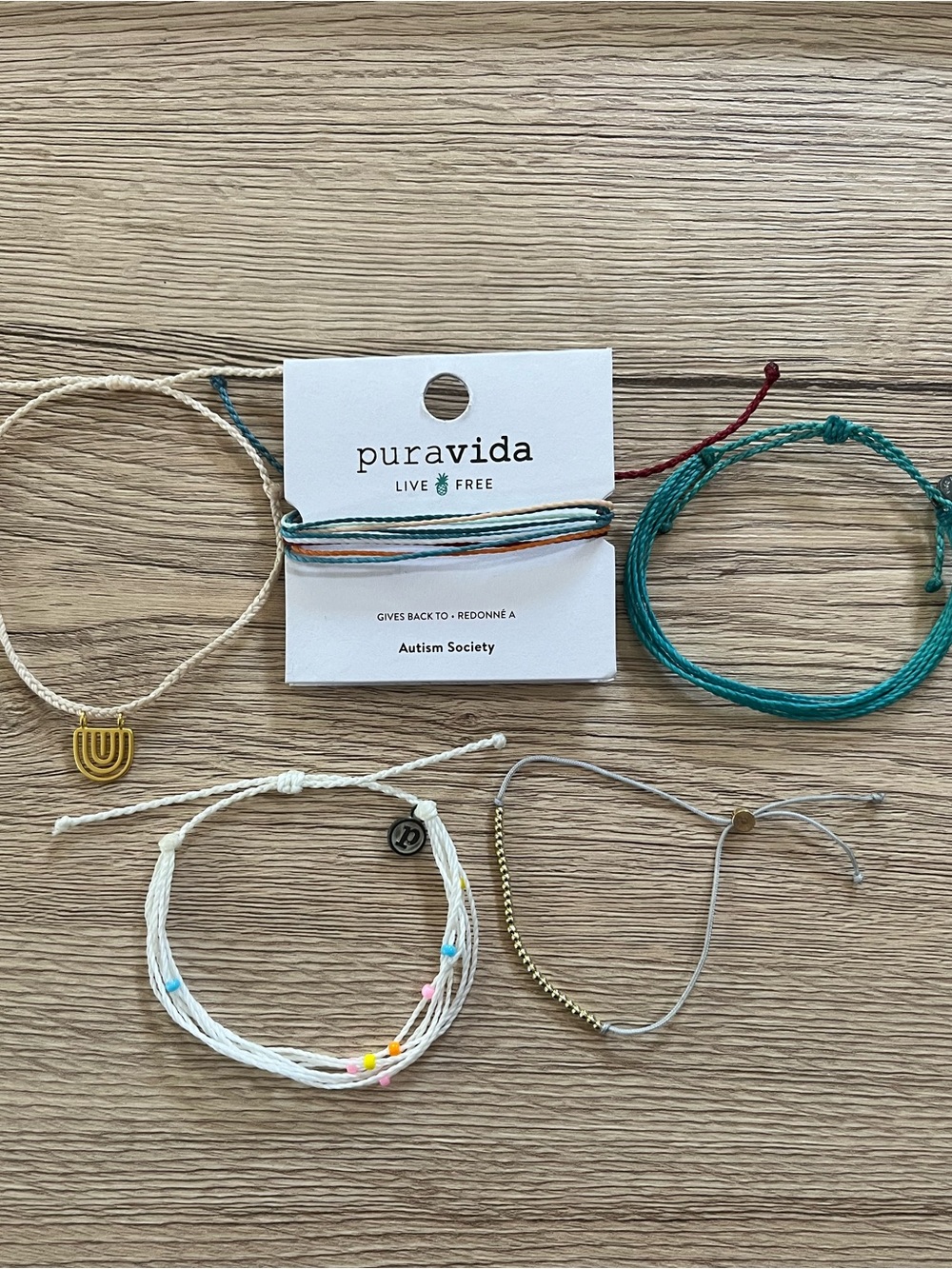 Pura Vida Multi-Color Cord Bracelet Set
